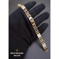 Copper Crystal Gold-plated Bracelet-1