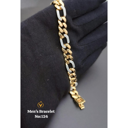 Copper Crystal Gold-plated Bracelet-3