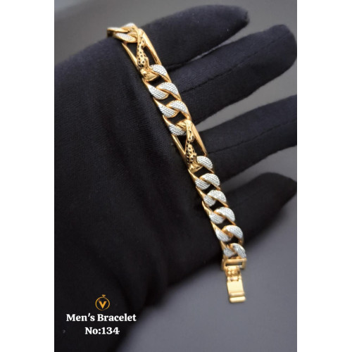 Copper Crystal Gold-plated Bracelet