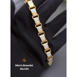 Copper Crystal Gold-plated Bracelet-7